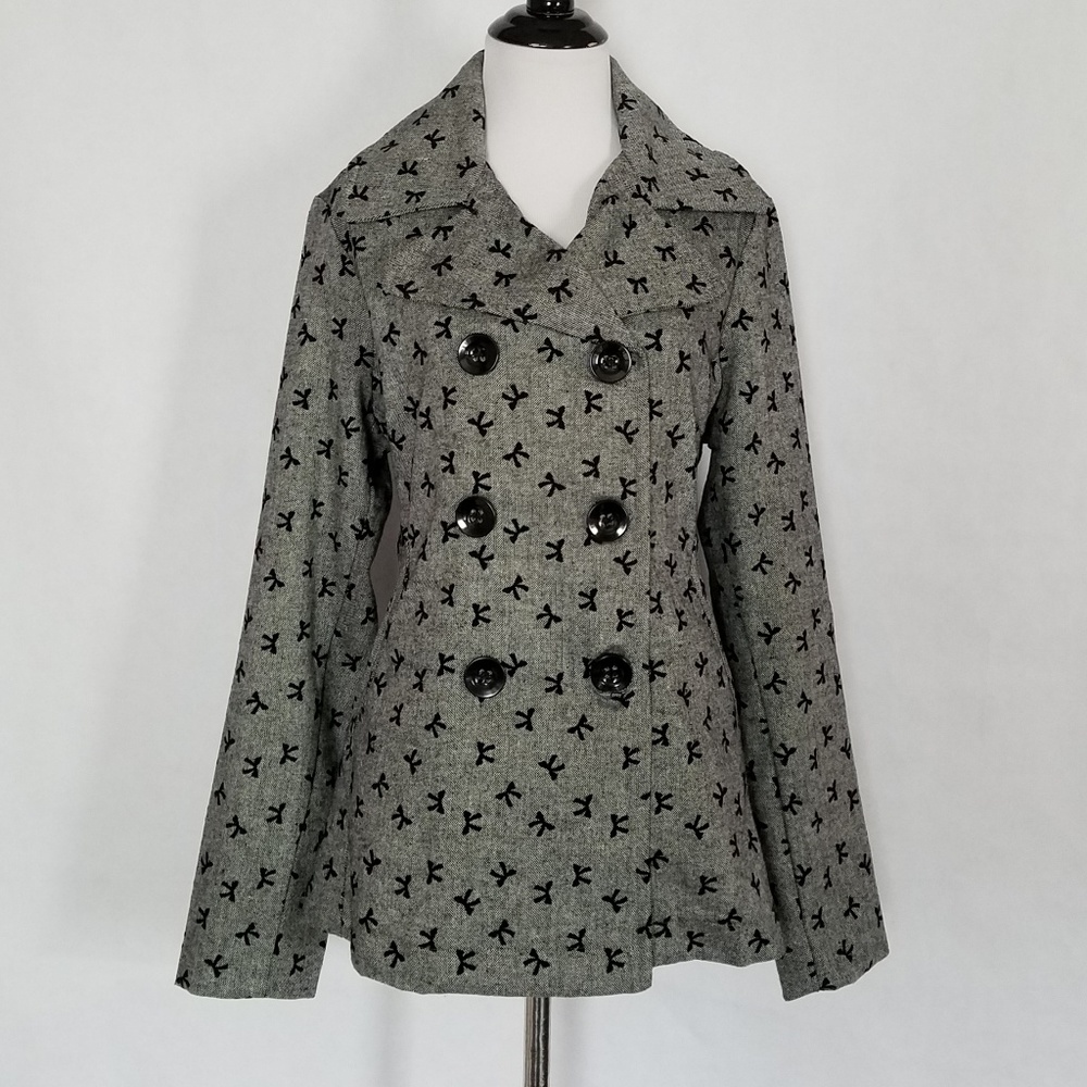 Moon Collection Double Breasted Pea Coat